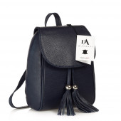 Rucsac dama din piele naturala DiAmanti Giuseppe Bleumarin Scuro
